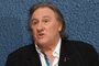 French actor Gerard Depardieu  on May 15, 2016 in Cannes, during a photocall for the film "Tour de france" presented in the Quinzaine des Realisateurs (Directors' Fortnight) at the 69th edition of the Cannes Film Festival in Cannes. ANNE-CHRISTINE POUJOULAT / AFP<!-- NICAID(12203855) -->