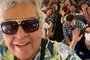 Sidney Magal canta Sandra Rosa Madalena em avião <!-- NICAID(15612308) -->