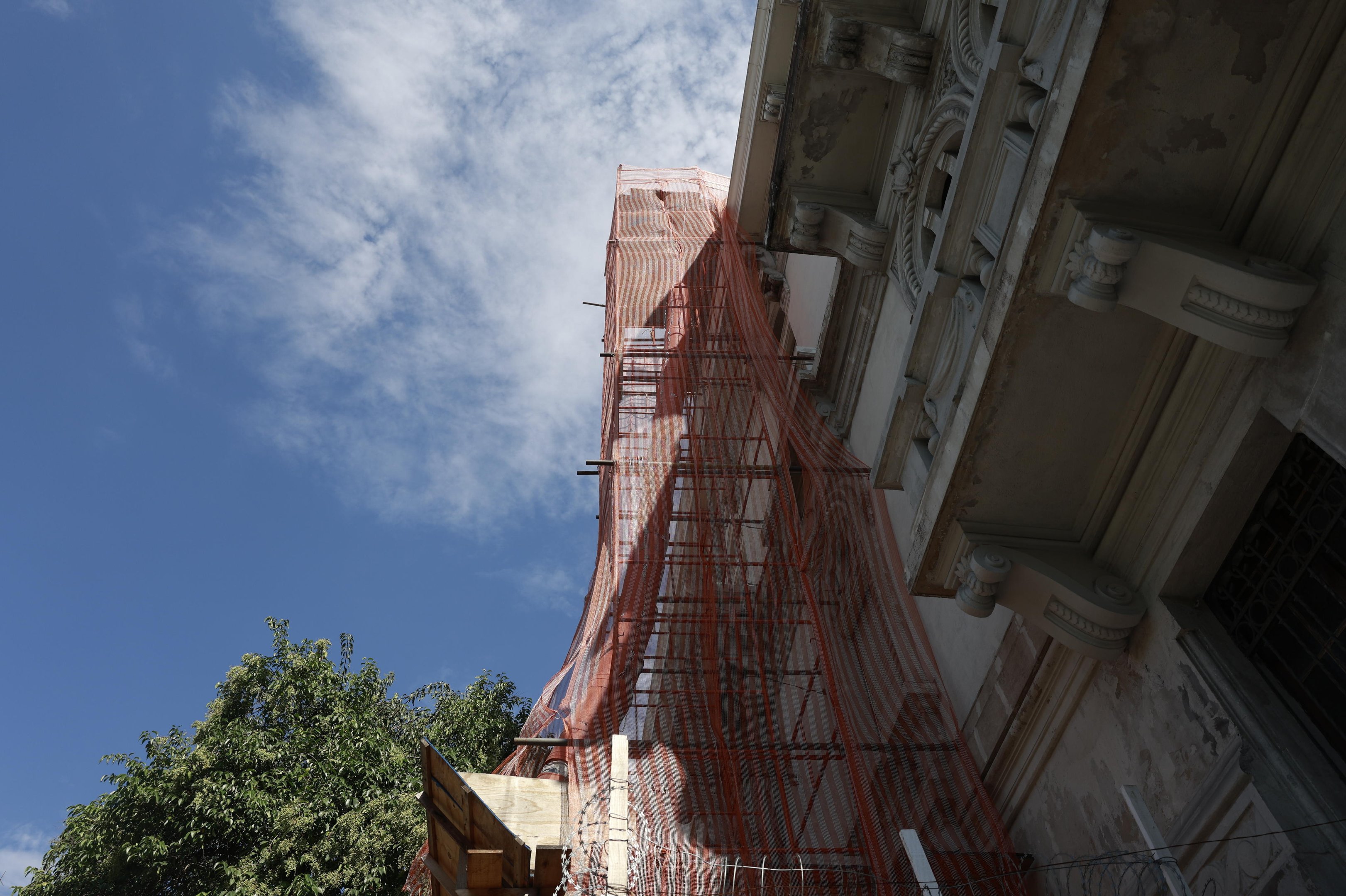 Palacete hist&oacute;rico de Porto Alegre segue em obras, e pr&oacute;ximas etapas da restaura&ccedil;&atilde;o dependem de novos recursos