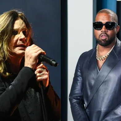 Ozzy osbourne e Kanye West<!-- NICAID(15675502) -->