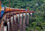 Por que o belo viaduto da Ferrovia do Trigo é chamado Mula Preta?