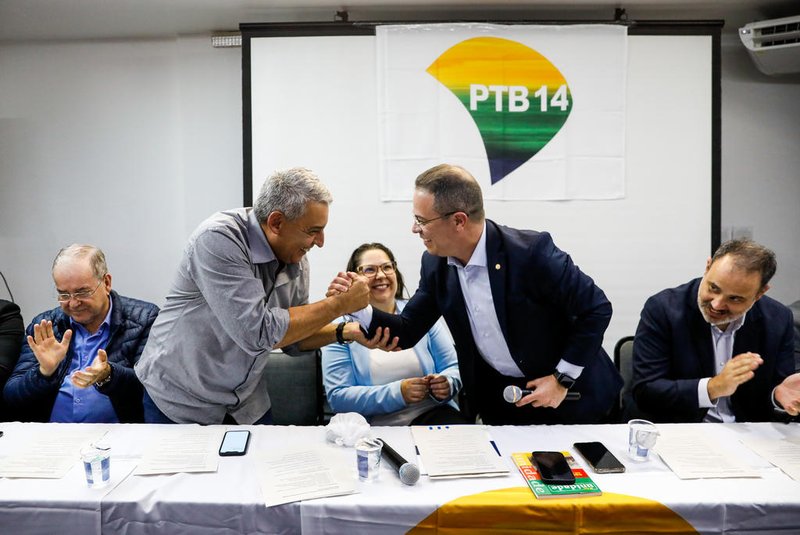 O PTB de Porto Alegre anuncia apoio à reeleição do prefeito Sebastião Melo em evento marcado para o fim da tarde de terça-feira (9), no Hotel Embaixador. - Camila Hermes/Agência RBS<!-- NICAID(15424348) -->
