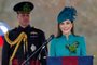 Príncipe William e Kate Middleton, a princesa de Gales, nas comemorações do Saint Patrick's Day, em 17 de março de 2023.<!-- NICAID(15379569) -->