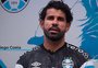 Diego Costa fala sobre ligações que o levaram ao Grêmio; veja vídeo