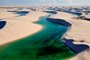 Vista aÃ©rea do Parque Nacional dos LenÃ§Ã³is MaranhensesIndexador: Luis SalvatoreFonte: 378791169Fotógrafo: Luis Salvatore<!-- NICAID(15574744) -->