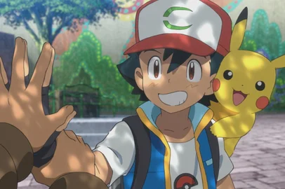 Cena de Pokémon - Secrets of the Jungle, animação da Netflix<!-- NICAID(14909096) -->
