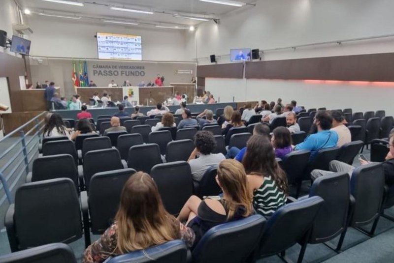 Câmara de Passo Fundo aprova orçamento de R$ 1,1 bilhão para 2024<!-- NICAID(15604052) -->