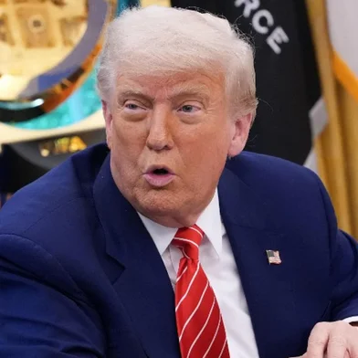 WASHINGTON, DC - MAY 30: U.S. President Donald Trump, joined by Tesla CEO Elon Musk, speaks to reporters in the Oval Office of the White House on May 30, 2025 in Washington, DC. Musk, who served as an adviser to Trump and led the Department of Government Efficiency, announced he would leave the Trump administration to refocus on his businesses.   Kevin Dietsch/Getty Images/AFP (Photo by Kevin Dietsch / GETTY IMAGES NORTH AMERICA / Getty Images via AFP)<!-- NICAID(16049625) -->