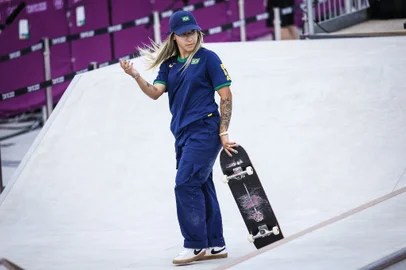 Pâmela Rosa, skate