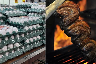 Montagem ovo e picanha<!-- NICAID(15993852) -->
