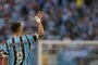 Partida entre Grêmio e Coritiba válida pela 12ª rodada da Série A do Campeonato Brasileiro disputada na Arena do Grêmio, em Poro Alegre (RS). Luis Suárez- Jefferson Botega/Agencia RBS<!-- NICAID(15465805) -->