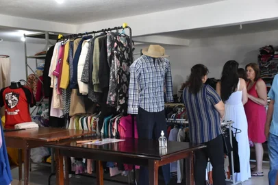 Espaço para receber doações da comunidade para pessoas em situação de vulnerabilidade é inaugurado em Nova Petrópolis.<!-- NICAID(15992112) -->