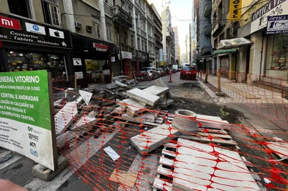 Obras no Quadrilátero Central, Centro Histórico<!-- NICAID(15431577) -->
