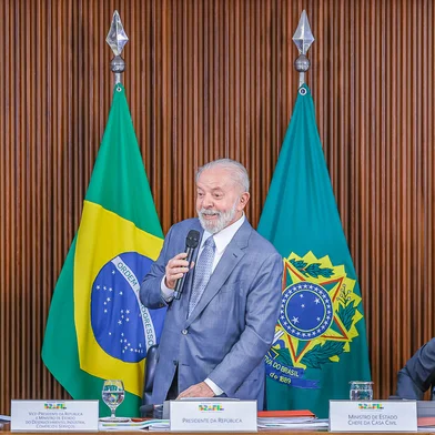 Presidente da República, Luiz Inácio Lula da Silva, durante a reunião Ministerial, no Palácio do Planalto. Brasília - DF. - Foto: Ricardo Stuckert/PR/DivulgaçãoIndexador: Foto: Ricardo Stuckert/PR<!-- NICAID(15708852) -->