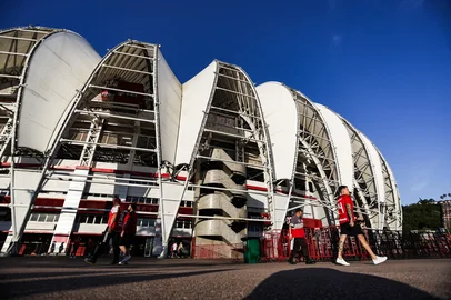 PORTO ALEGRE, RS, BRASIL, 07-10-2026: Internacional vs Corinthians, no Beira-Rio, pelo Brasileirão Série A 2026. Foto: Renan Mattos/Grupo RBS<!-- NICAID(16382479) -->