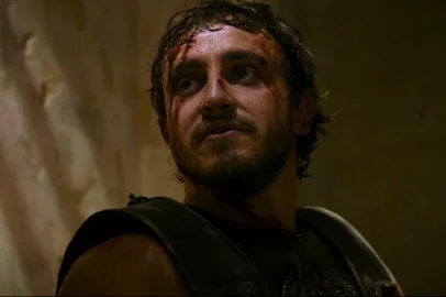 Paul Mescal em Gladiador 2<!-- NICAID(15809392) -->