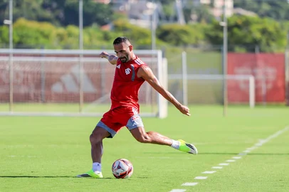 Thiago Maia em treino do Inter<!-- NICAID(16227786) -->