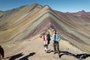 Projeto GetOutside, do casal Ale e Duda, na  Rainbow Mountain, no Peru<!-- NICAID(15431715) -->