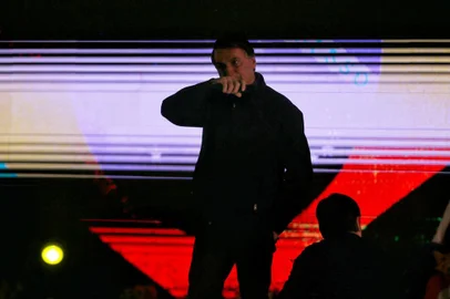 Novo Hamburgo, RS, Brasil, 03/09/2022 - Bolsonaro participa de evento 'Mulheres pela Vida' em Novo Hamburgo, no Vale do Sinos - Foto: Lauro Alves/Agência RBS<!-- NICAID(15196428) -->