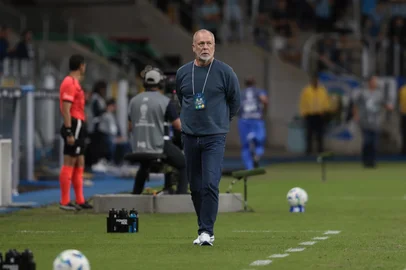 13.04.25, Porto Alegre, RS, Brasil: Sudamericana Grêmio x Godoy Cruz: Fotos: Jefferson Botega/Agencia RBSIndexador: jeff botega<!-- NICAID(16036249) -->