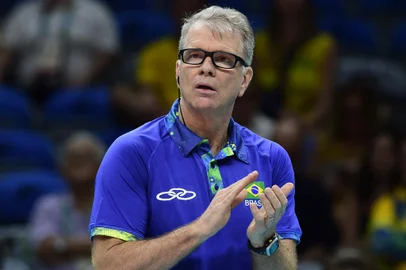 RIO DE JANEIRO, RJ, BRASIL, 07-08-2016. Brasil enfrenta o México no Volei Masculino Olimpiadas Rio 2016 no Maracanãzinho. (WILLIAM LUCAS/INOVA FOTO)<!-- NICAID(12365021) -->