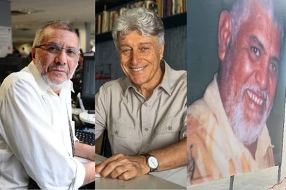 Carlos Wagner, Caco Barcellos e Tim Lopes