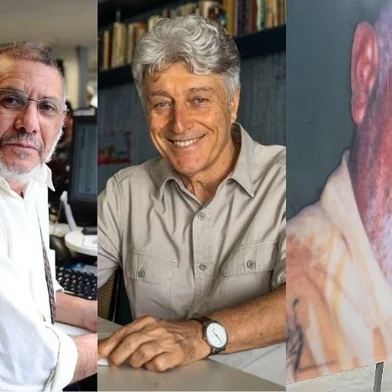 Carlos Wagner, Caco Barcellos e Tim Lopes