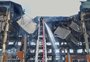 Escada usada pelos bombeiros para combater incêndio no prédio da SSP é 12 metros menor do que o ideal
