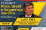 Card de cancelamento da palestra do ministro Luiz Fux em Bento Gonçalves.<!-- NICAID(15106444) -->
