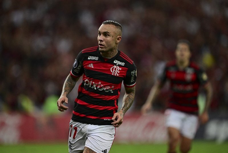 Everton, futebol. Flamengo