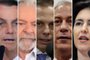 Jair Bolsonaro, Luiz Inácio Lula da Silva, João Doria, Ciro Gomes, Simone Tebet<!-- NICAID(15063789) -->