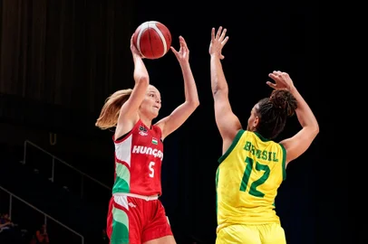 Brasil x Hungria, basquete feminino, Universíade