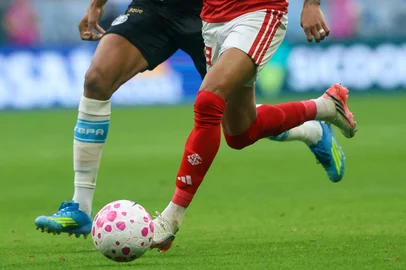 PORTO ALEGRE, RS, BRASIL, 11-10-2026: Grêmio vs Internacional, clássico GreNal nº455, pelo Campeonato Brasileiro Série A 2026. O jogo ocorre na Arena, em Porto Alegre. Foto: Ricardo Duarte/SC InternacionalIndexador: ricardo duarte<!-- NICAID(16385460) -->