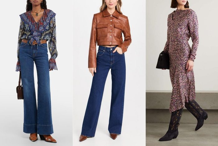 MyTheresa e 7 For All Mankind / ShopBop e Silver Lake / Net-a-porter e Isabel Marant / Divulgação