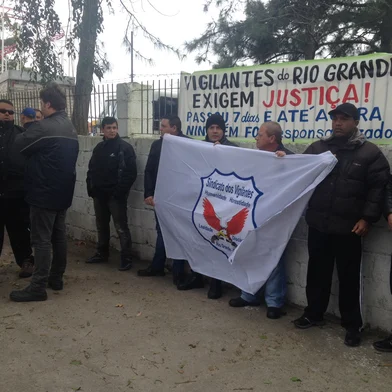 vigilantes, protesto, sindicato, rdgol