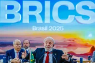 Rio de Janeiro - RJ - 06.07.2025 - Presidente da República, Luiz Inácio Lula da Silva, durante a sessão plenária “Paz e Segurança e Reforma da Governança Global”, no Museu de Arte Moderna (MAM). Rio de Janeiro - RJ. Foto: Ricardo Stuckert / PRIndexador: Ricardo StuckertFotógrafo: FotÃ³grafo<!-- NICAID(16074315) -->