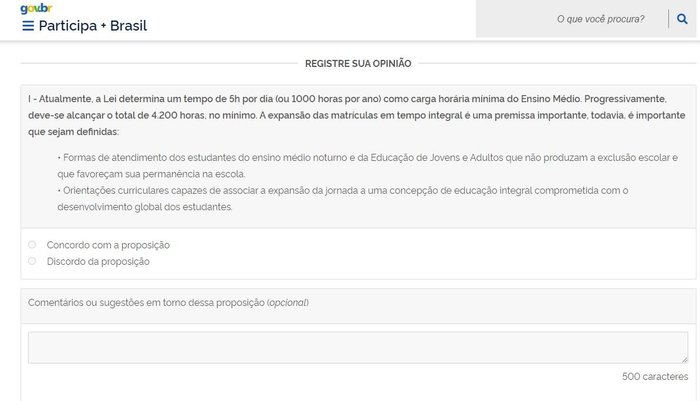 gov.br / Reprodução gov.br / Reprodução