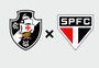 Vasco x São Paulo: onde assistir, horário e escalações 