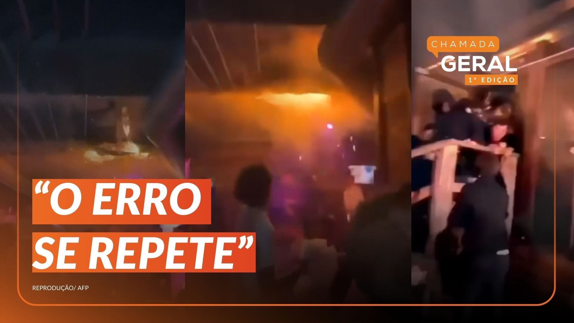Familiares e sobreviventes da Boate Kiss se manifestam ap&oacute;s inc&ecirc;ndio na Su&iacute;&ccedil;a