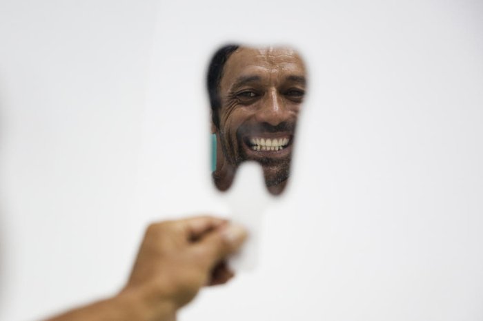 Sorriso largo no rosto de Gerson