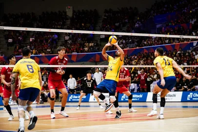 Brasil x Japão, Liga das Nações, vôlei masculino