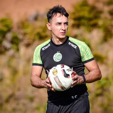 Juventude realiza treinamento na pré-temporada. Na foto, preparador físico Gian Oliveira<!-- NICAID(14990231) -->