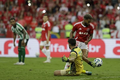 Porto Alegre, RS, Brasil, 26-04-2025: jogo entre Internacional e Juventude pelo Campeonato Brasileiro. Foto: Mateus Bruxel /  Agência RBS<!-- NICAID(16025172) -->