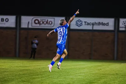 Augusto Arcari / Divulgação Esportivo x Brasil de Pelotas pela Divisão de Acesso 2026. Jogo da sexta rodada, no Estádio Montanha dos Vinhedos.<!-- NICAID(16349447) -->