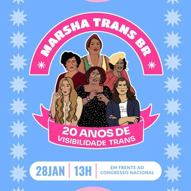 Marina Luísa Almeida é uma artista visual e designer de formação, cujo trabalho abrange cartuns, charges, tirinhas (com escritas, frases e memes), assim como pinturas e ilustrações analógicas. Seus projetos são permeados por humor e memórias afetivas, conquistando grande sucesso no Instagram, onde cada publicação atinge milhares de compartilhamentos. A artista expandiu sua expressão artística para produtos, mantendo uma loja virtual que oferece uma variedade de itens, como camisetas, canecas, posters e bottons.ILUSTRAÇÃO: Marina desempenhou um papel significativo nas ilustrações dedicadas às homenageadas do evento Marsha Trans, programado para ocorrer em Brasília no dia 28. Este evento celebra os 20 anos da visibilidade trans no Brasil. A convite de Bruna Benevides (Antra), uma das idealizadoras da Marsha, Marina desenvolveu um material que será utilizado em faixas, camisetas, leques e banners.<!-- NICAID(15655727) -->