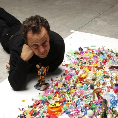 Artista vik Muniz<!-- NICAID(11920298) -->