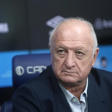 Porto alegre, RS, Brasil - Apresentação de Felipão no Grêmio. Foto: Jonathan Heckler / Agencia RBS<!-- NICAID(16026505) -->