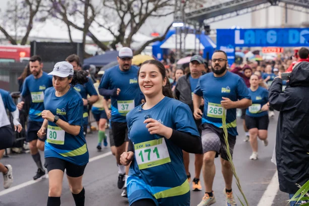 A prova teve como cenário o Santuário de Nossa Senhora de Caravaggio.