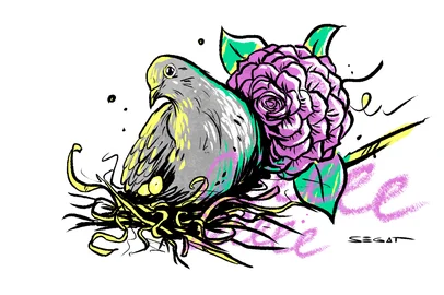 Ilustração de Charles Segat para crônica de Nivaldo Pereira.<!-- NICAID(16148782) -->