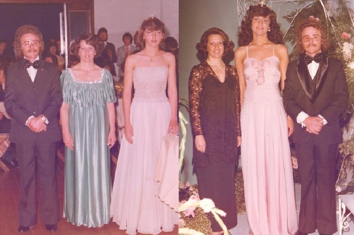 Montagem com fotos de acervo de família / Divulgação Montagem com fotos de acervo de família / Divulgação